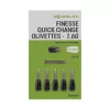 Korum Finesse Quick Change Olivettes Olivete za brzu izmjenu 1,6g