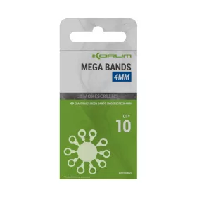 Korum Smokescreen Mega Bands 4mm Prsten za pelete 10 kom