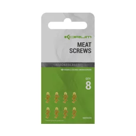 Korum Smokescreen Meat Screws Vijak za mamac 8 kom
