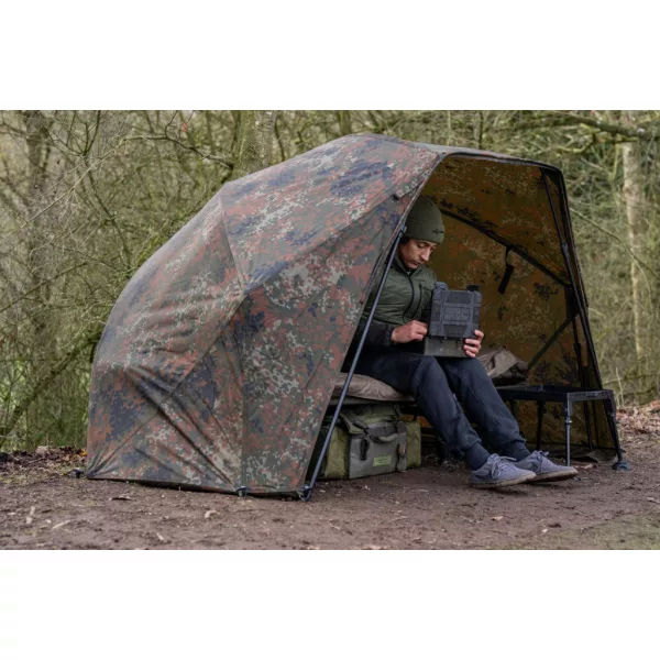 Korum Supa Lite Overnight Brolly Shelter Félsátor 160x240x125cm