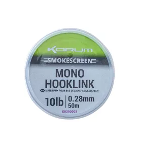   Korum Smokescreen Mono Hooklink 0,28mm Monofilna predvezica 50m
