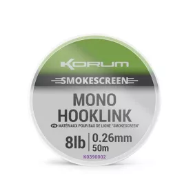   Korum Smokescreen Mono Hooklink 0,30mm Monofilna predvezica 50m