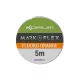 Korum Marka Flex Fluoro Narančasta Monofilni predvez 5m
