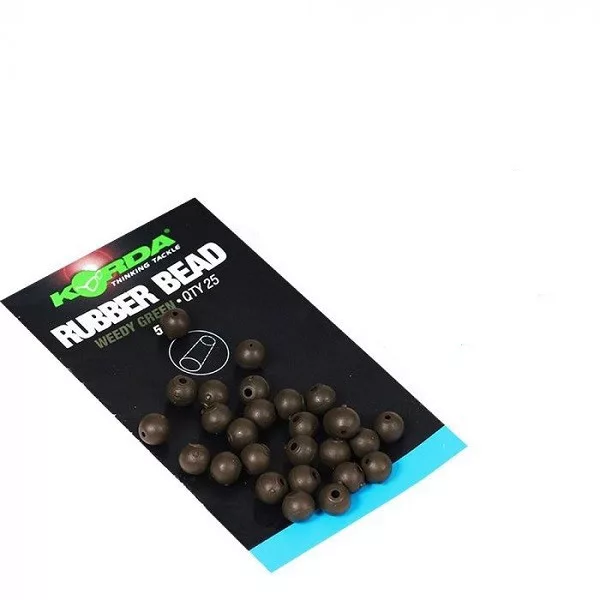 Korda 5mm Perla zelena - gumena perla