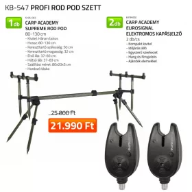   Nevis Carp Academy Supreme Rod Pod s Carp Academy Eurosignal Električnim Indikatorom Ugriza