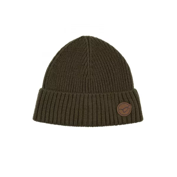 Korda Trawler Beanie Tamno maslinasta pletena kapa