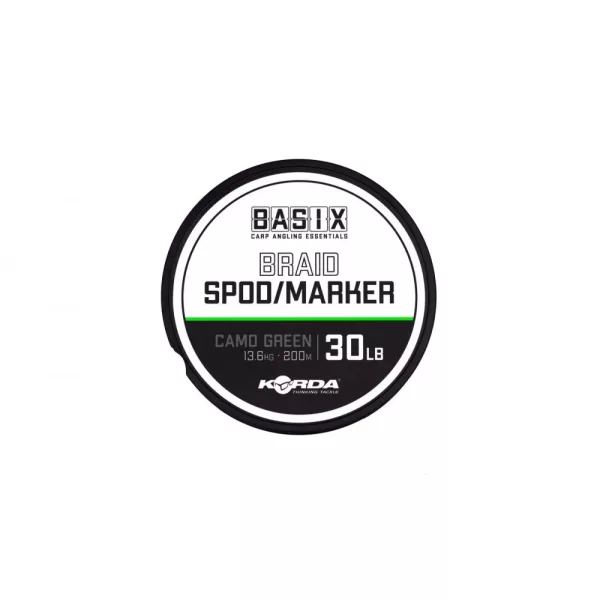 Korda Basix Spod Marker Braid Pletena Glavna Strana 30lb 200m