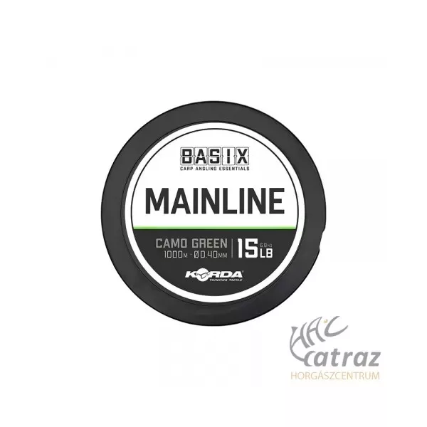 Korda Basix Main Line 15lb/0.40mm 1000m - Korda Monofil najlon za boile
