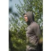 Korda Charcoal UPF Hooded Top Hosszú Ujjú UV Póló M