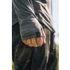 Korda Charcoal UPF Hooded Top Hosszú Ujjú UV Póló M