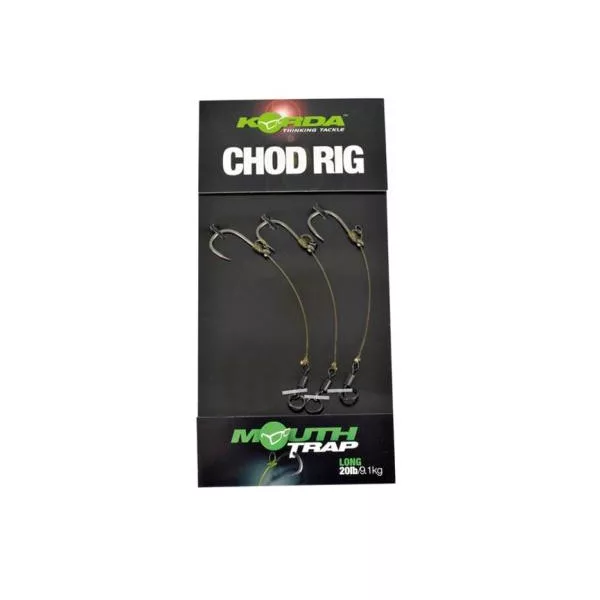 Korda Chod Rig Long Barbless Size 8 - vezana boili CHOD udica
