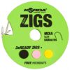 Korda Ready Zigs 6 (180cm) Barbless size 10- prethodno vezan šaranski ZIG predvez za udicu
