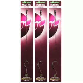   Korda Multi Rig size 4 Barbless Krank Choddy, Kamo 30lb - vezana šaranska udica