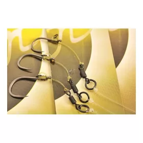   Korda Hinge Rig size 6 Choddy Barbless MT 25lb-IQ2 20lb - predvezana šaranska udica