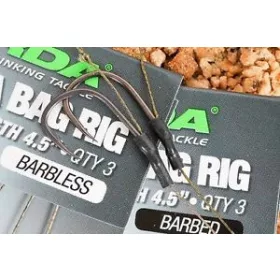   Korda Solidz PVA Rig Size 4B Wide Gape 18lb - predvezana boilie udica