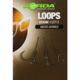   Korda Loop Rigs Size 6 Krank 18lb - vezice za šaranske udice