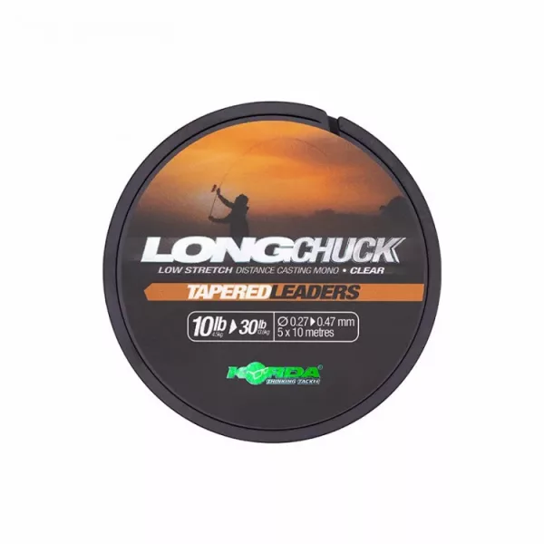 Korda LongChuck Tapered Leaders predvezi za bacanje (12-30lb/0.30-0.47mm)
