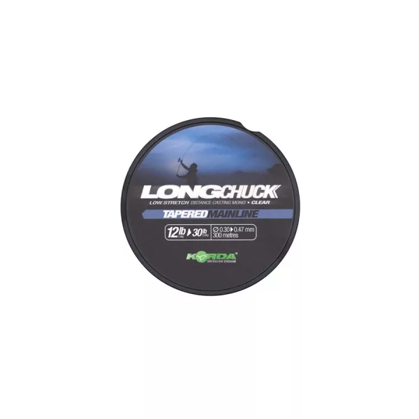 Korda LongChuck Proziran 0,30-0,47mm 300m Monofilamentna glavna struna