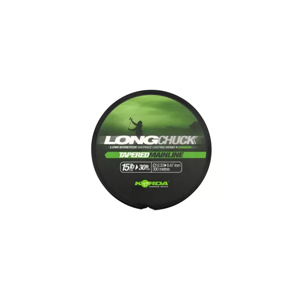 Korda LongChuck Zelena 0,33-0,47mm 300m Monofilamentna glavna struna