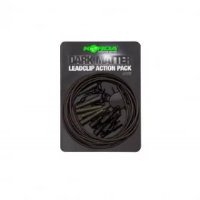 Korda Dark Matter Action Pack Weed - set olovnih kopči