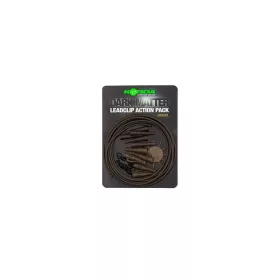 Korda Dark Matter Action Lead Clip Set