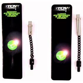   Korda Crni lanac od nehrđajućeg čelika s kratkim adapterom