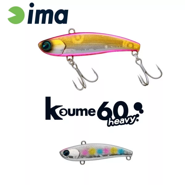 Ima Koume Vibration 60 Heavy 6cm 17gr 104 Cotton Candy Wobbler