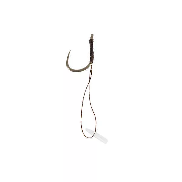 Korum Hook Hairs With Quickstops Size 6 Monofil predvezana udica