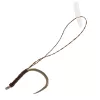 Korum Hook Hairs With Quickstops Size 8 Monofil predvezana udica