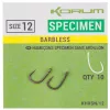 Korum Xpert Specimen - Barbless (size 12) Feeder udica