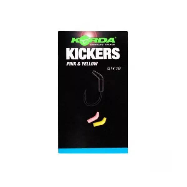 Korda Yellow / Pink Kickers Small - okretač udice