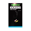 Korda Yellow / Pink Kickers Medium - okretač udice