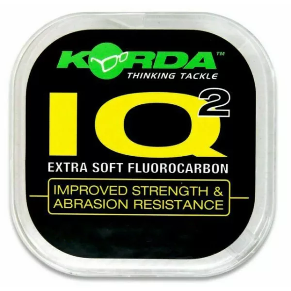 Korda IQ Extra Soft Fluorocarbon Hooklink 15lb - fluorokarbonski predvez za udicu za boile