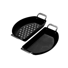 Kamado Joe Szénacél Félholdas Serpenyő Készlet 2db
