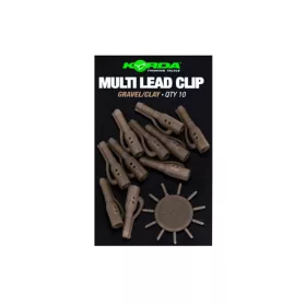   Korda Lead Clip Pin Gravel/Clay Multi Lead Clip Kvačica za olovo 10db