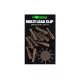 Korda Lead Clip Pin Gravel/Clay Multi Lead Clip Kvačica za olovo 10db
