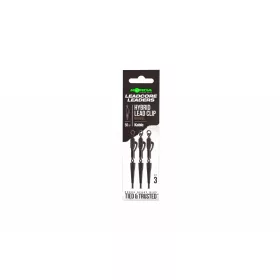   Korda Kable Leadcore Leader Hybrid 50cm Gravel Olovna kopča 3kom