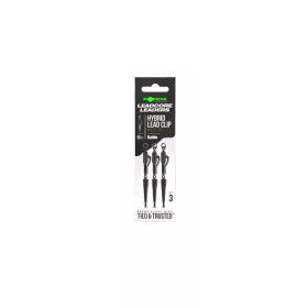   Korda Kable Leadcore Leader Hybrid 50cm Weed Olovna kopča 3kom