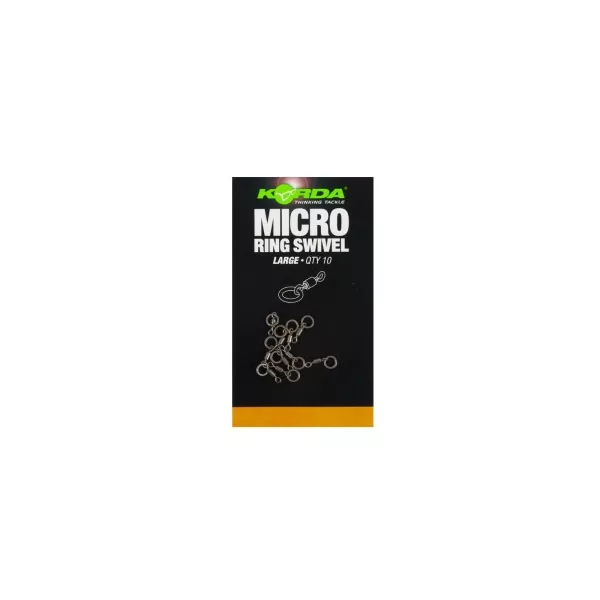 Korda Micro Rig Ring Swivel Large - mikro vrtilica
