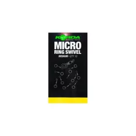 Korda Micro Rig Ring Swivel Medium - mikro vrtilica