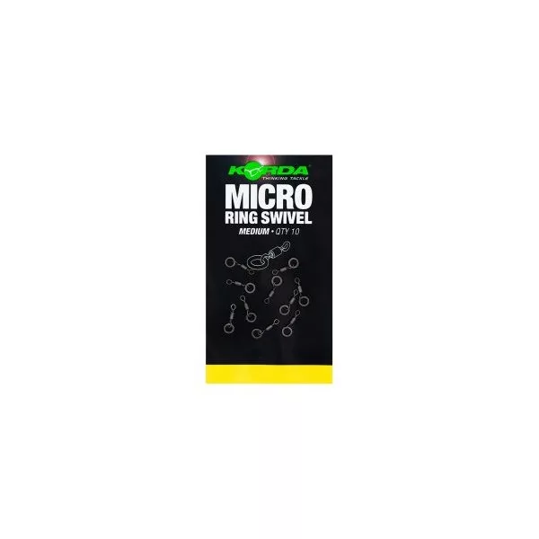 Korda Micro Rig Ring Swivel Medium - mikro vrtilica