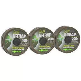 Korda N-Trap Soft 15lb Weedy Green - predvez za boile