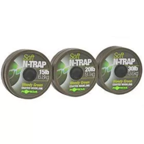 Korda N-Trap Soft 30lb Weedy Green - predvez za boile