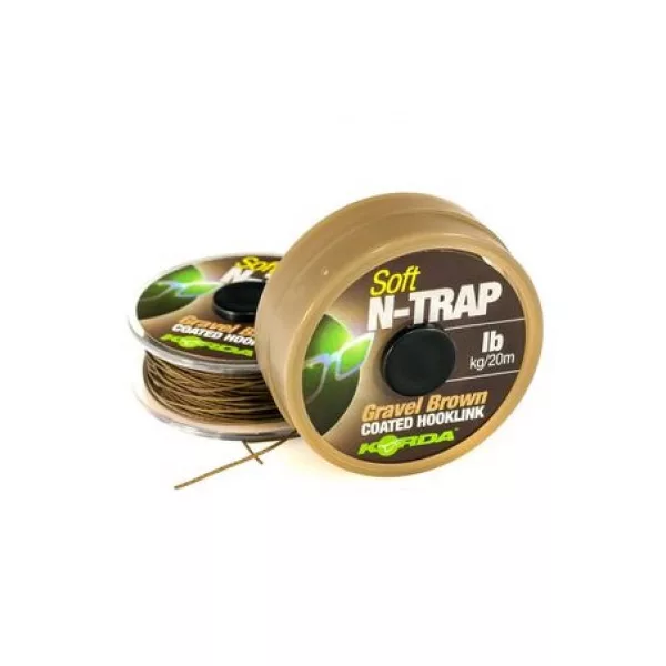 Korda N-Trap Soft 20lb Gravel Brown - predvez za boile