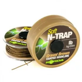 Korda N-Trap Soft 30lb Gravel Brown - predvez za boile