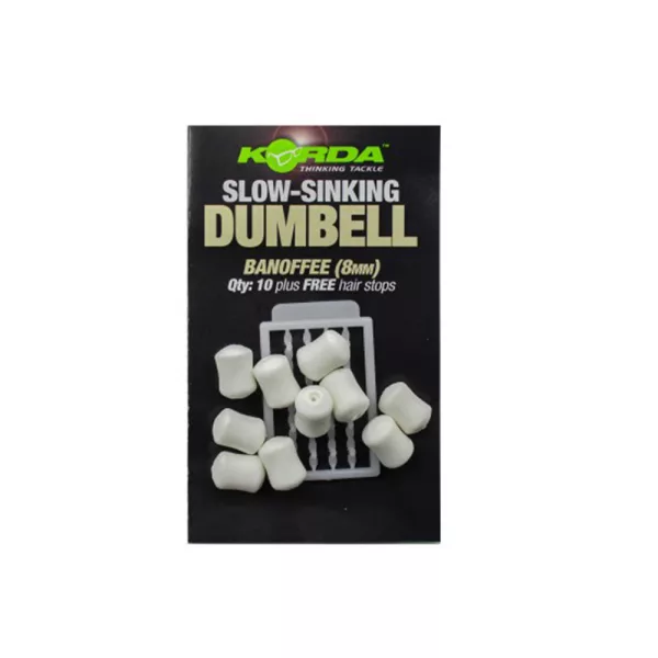Korda Slow Sinking Dumbell Banoffee Imitacija mamca 8mm 10db