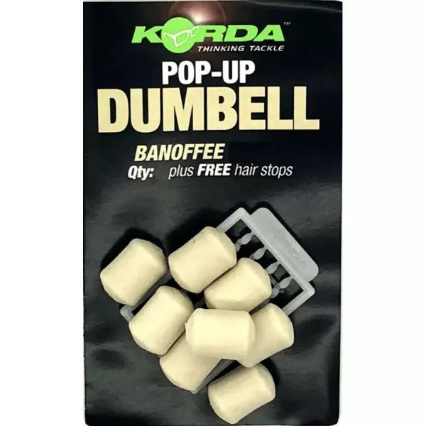 Korda Pop-up Dumbell Banoffee (8mm) - 10 kom - imitacija mamca
