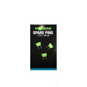   Korda 20x Dvostruke igle za kutije za predveze Dvostruke igle za pričvršćivanje udica za držač predveza