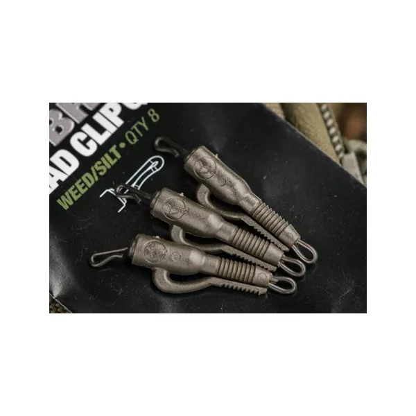 Korda QC Hybrid Lead Clip Weed / Silt - olovna kopča