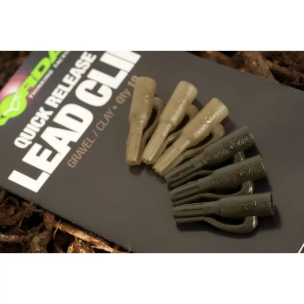 Korda Quick Release Clip Clay / Gravel - olovna kopča
